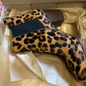 Madewell pony hair booties